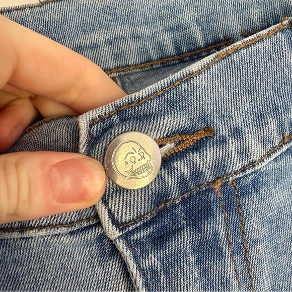 CHEAP MONDAY Second Skin High Rise Jeans -
Stonewash Blue Women’s Size 33/32 - Picture 5 of 7